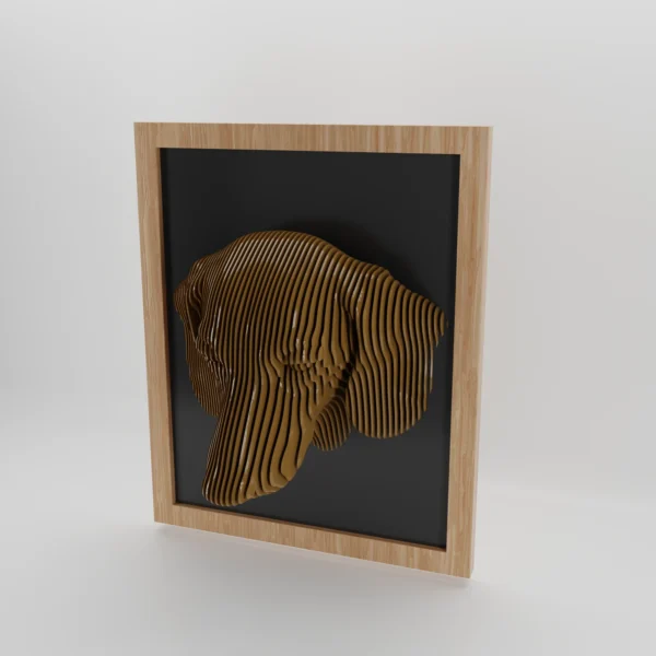 Ritratto di animale domestico incorniciato