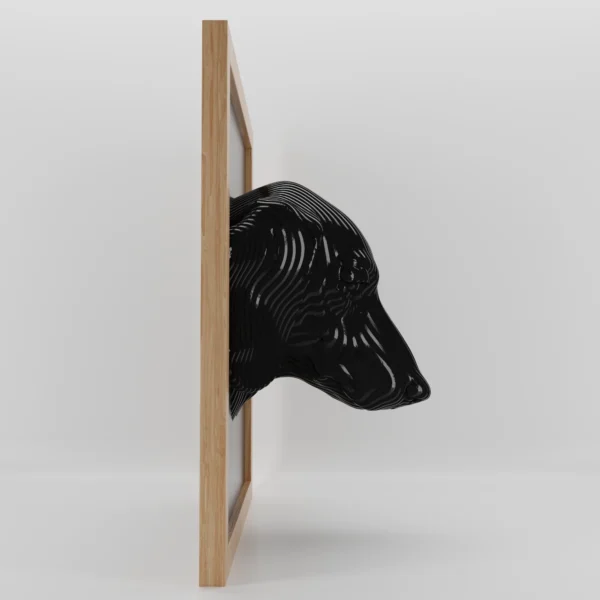 Ritratto di animale domestico incorniciato