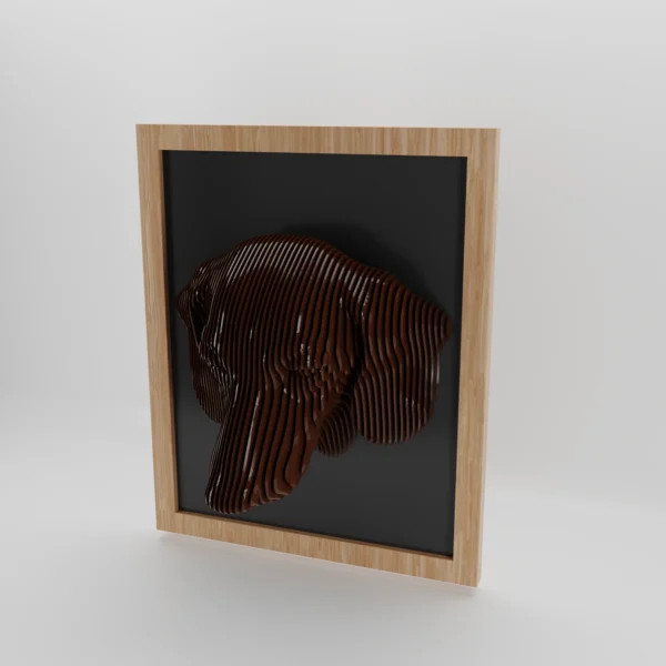 Ritratto di animale domestico incorniciato