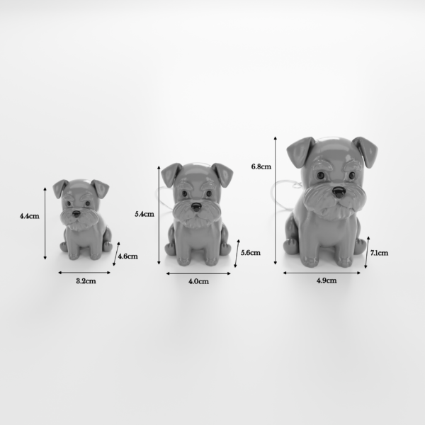 Porte-clés Schnauzer